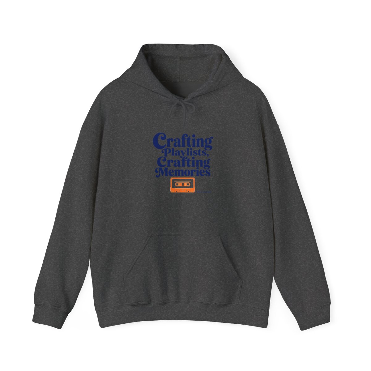 Mixtape "Crafting Playlists, Crafting Memories" Hoodie - alternate angle 3, merchandise