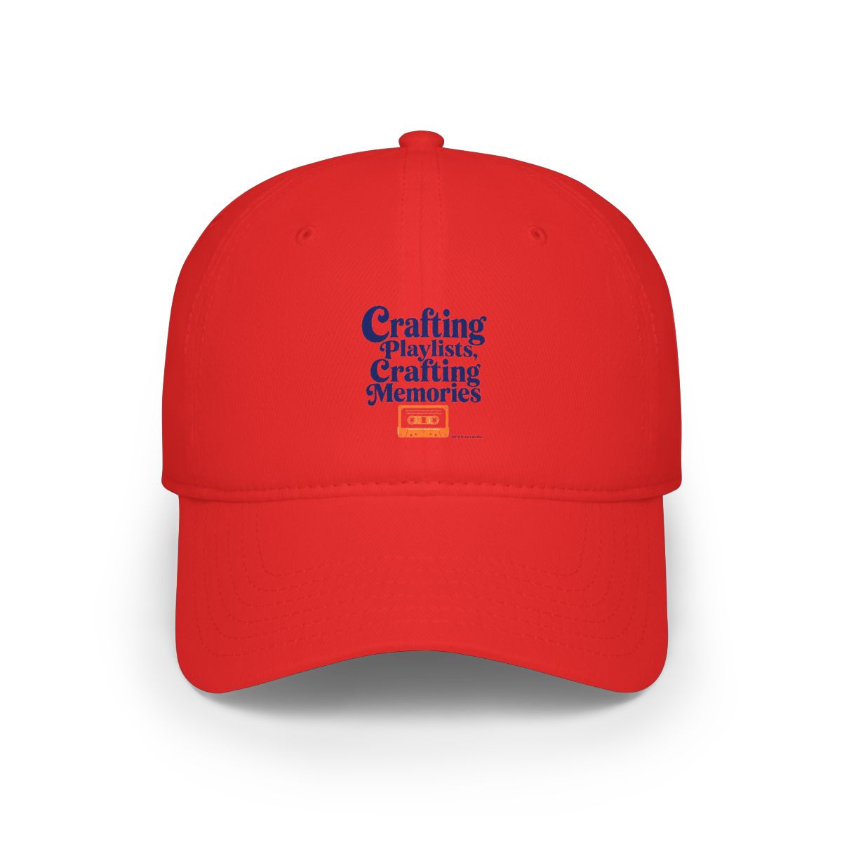 Mixtape "Crafting Playlists, Crafting Memories" Hat - alternate angle 3, merchandise