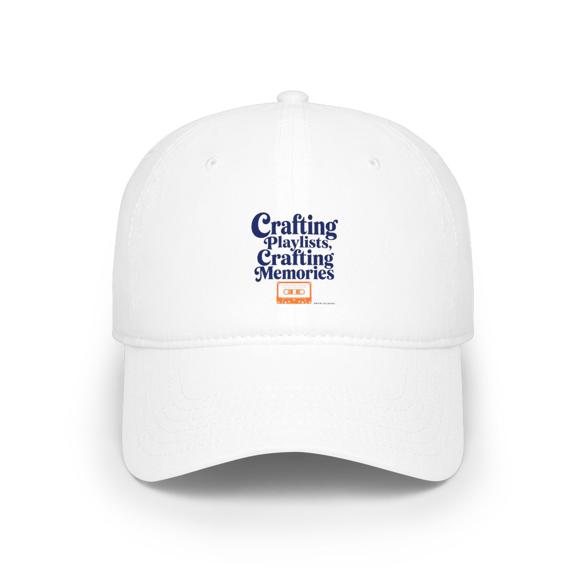 Mixtape "Crafting Playlists, Crafting Memories" Hat - alternate angle 2, merchandise