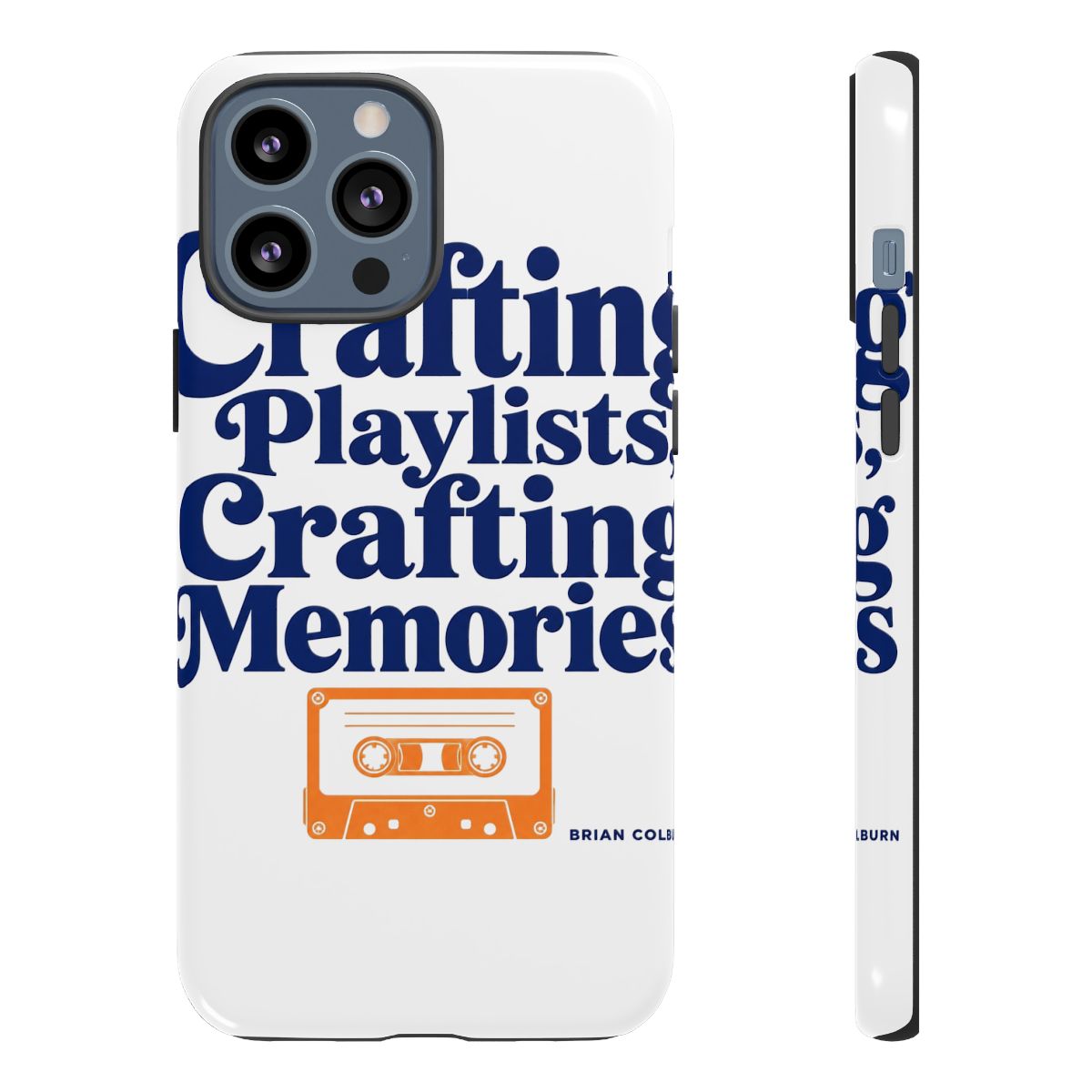 Mixtape "Crafting Playlists, Crafting Memories" Phone Case