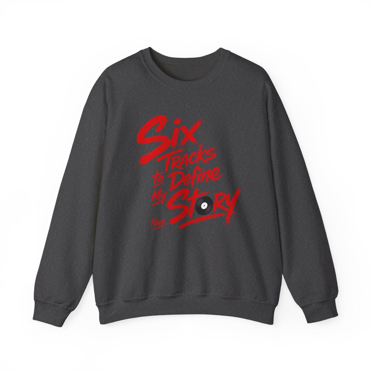 Mixtape "Six Tracks to Define My Story" Crewneck - alternate angle 3, merchandise