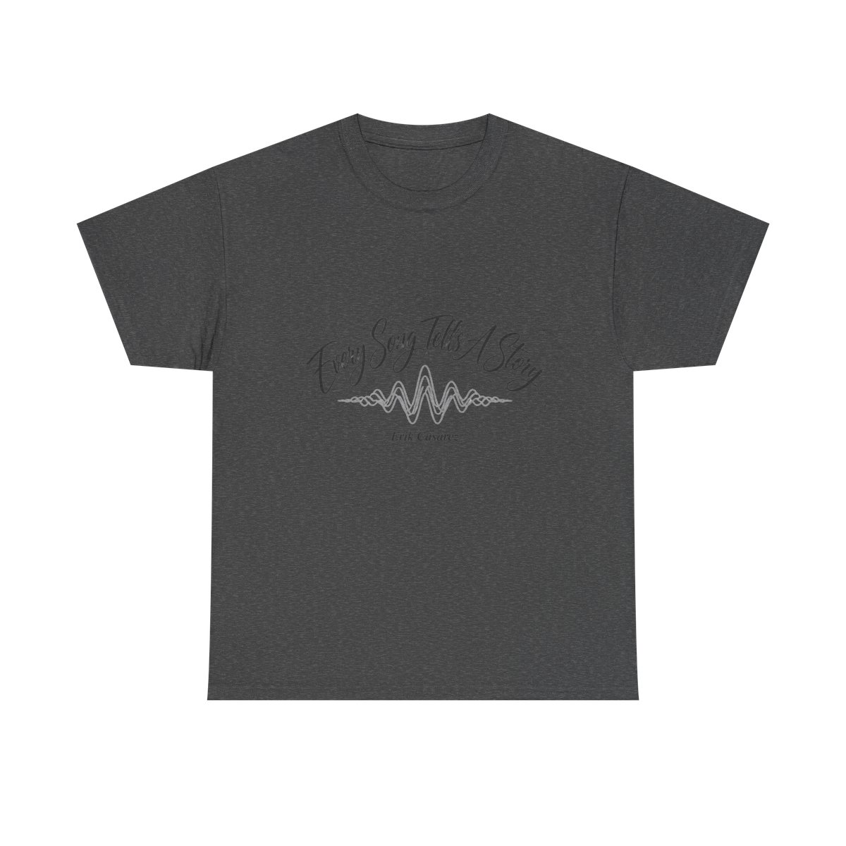 Mixtape "Every Song Tells A Story" Unisex Tee - alternate angle 2, merchandise