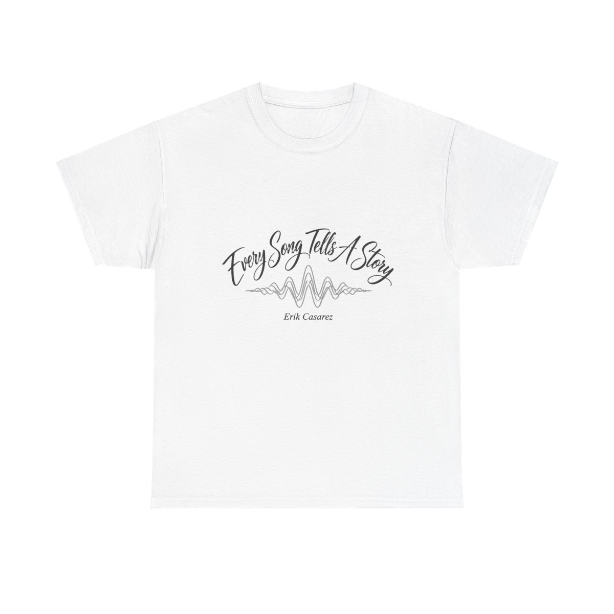 Mixtape "Every Song Tells A Story" Unisex Tee - alternate angle 3, merchandise