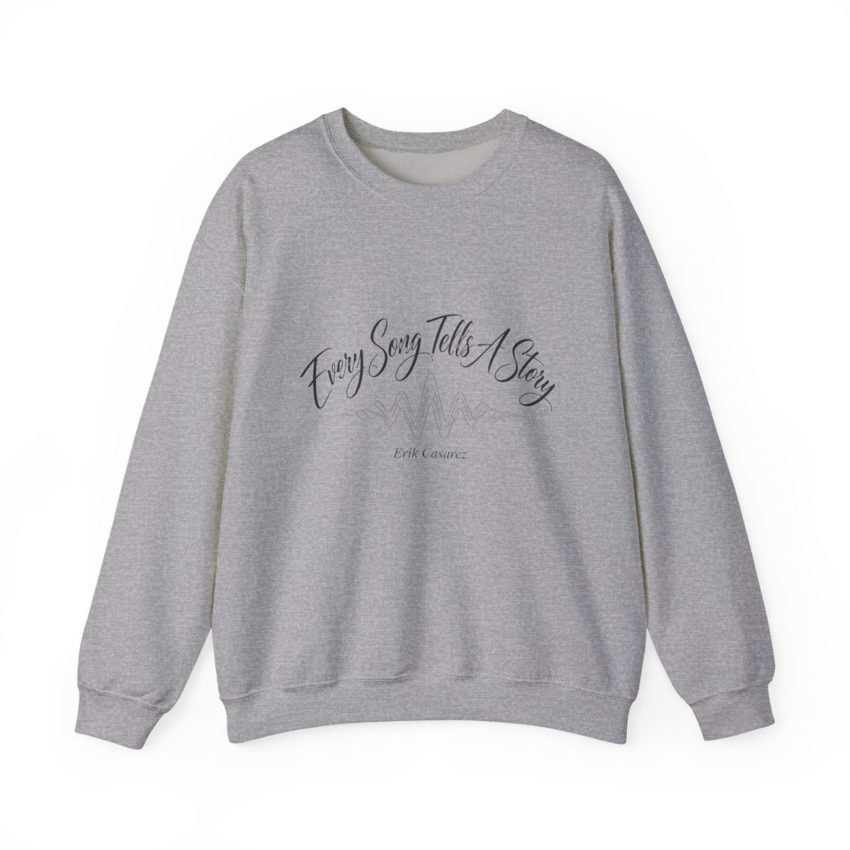 Mixtape "Every Song Tells A Story" Crewneck - alternate angle 3, merchandise