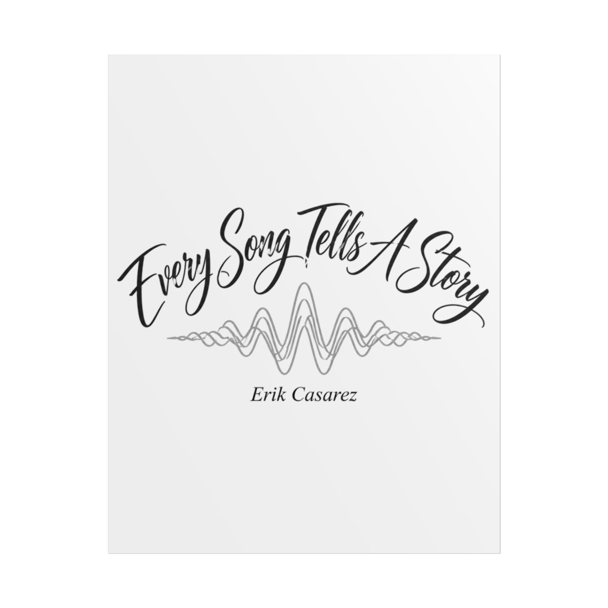 Mixtape "Every Song Tells A Story" Poster - alternate angle 1, merchandise