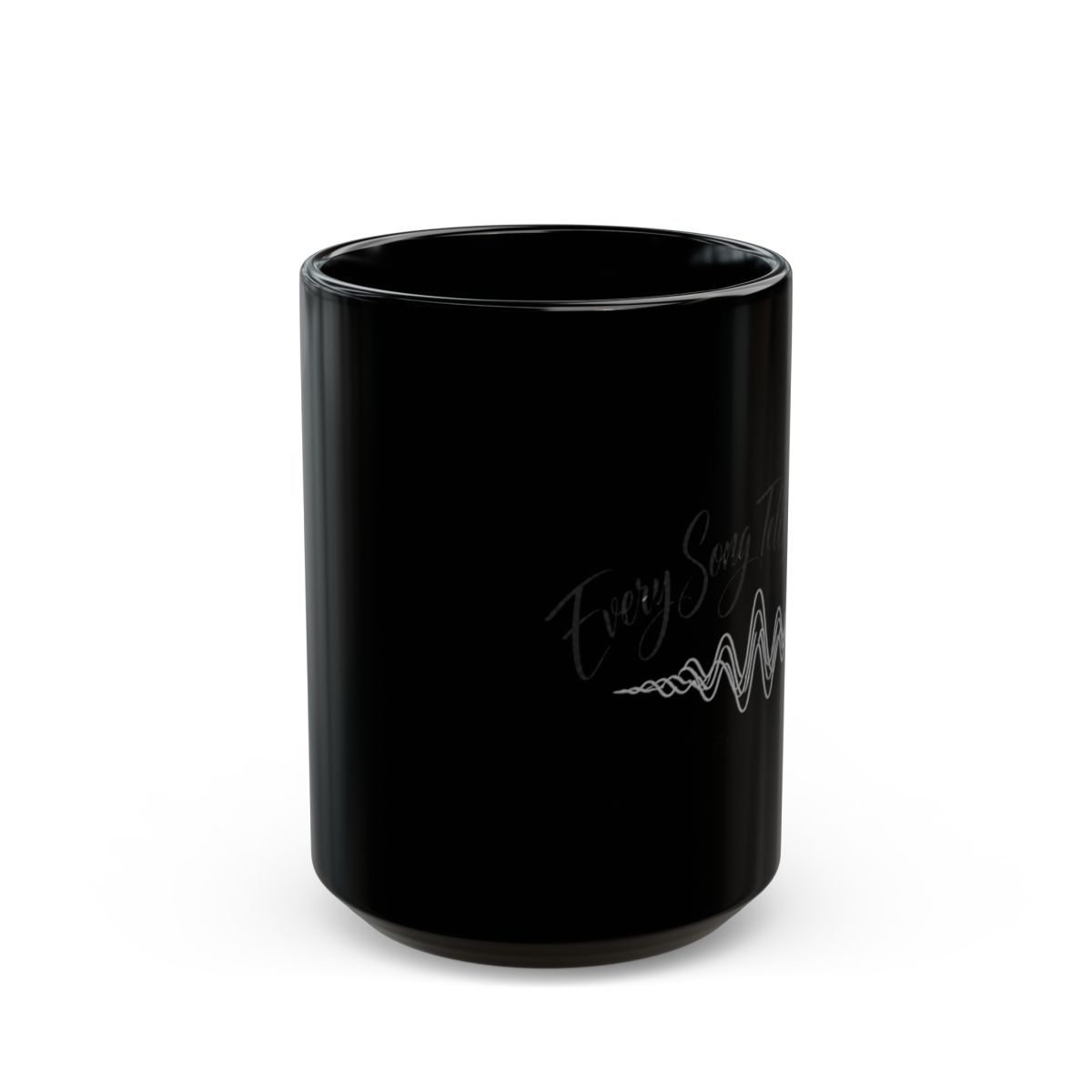 Mixtape "Every Song Tells A Story" Black Mug - alternate angle 2, merchandise