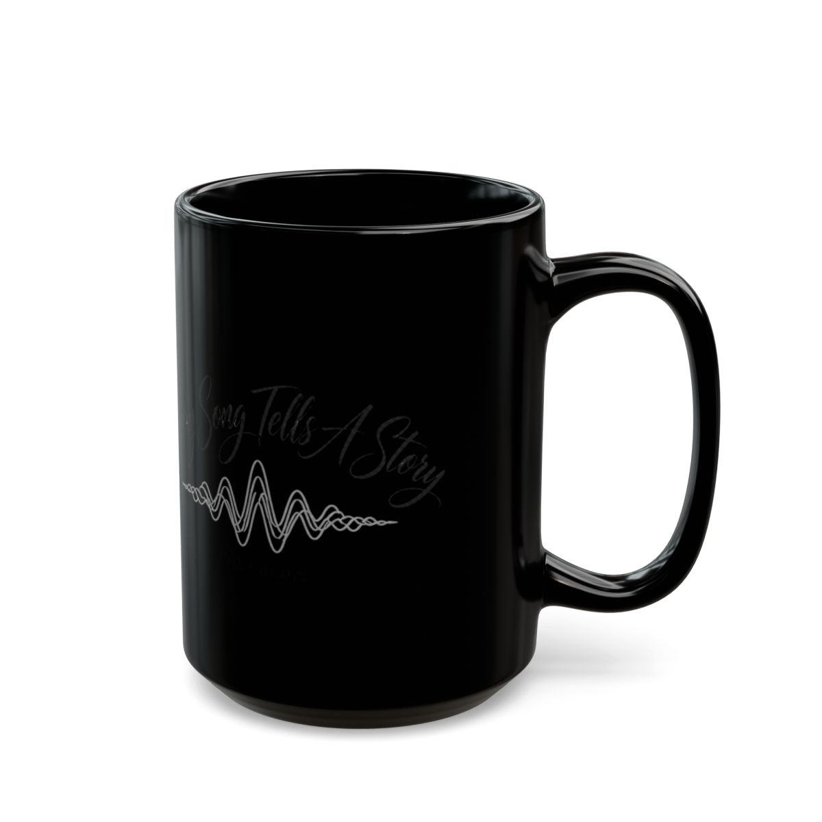Mixtape "Every Song Tells A Story" Black Mug - alternate angle 5, merchandise