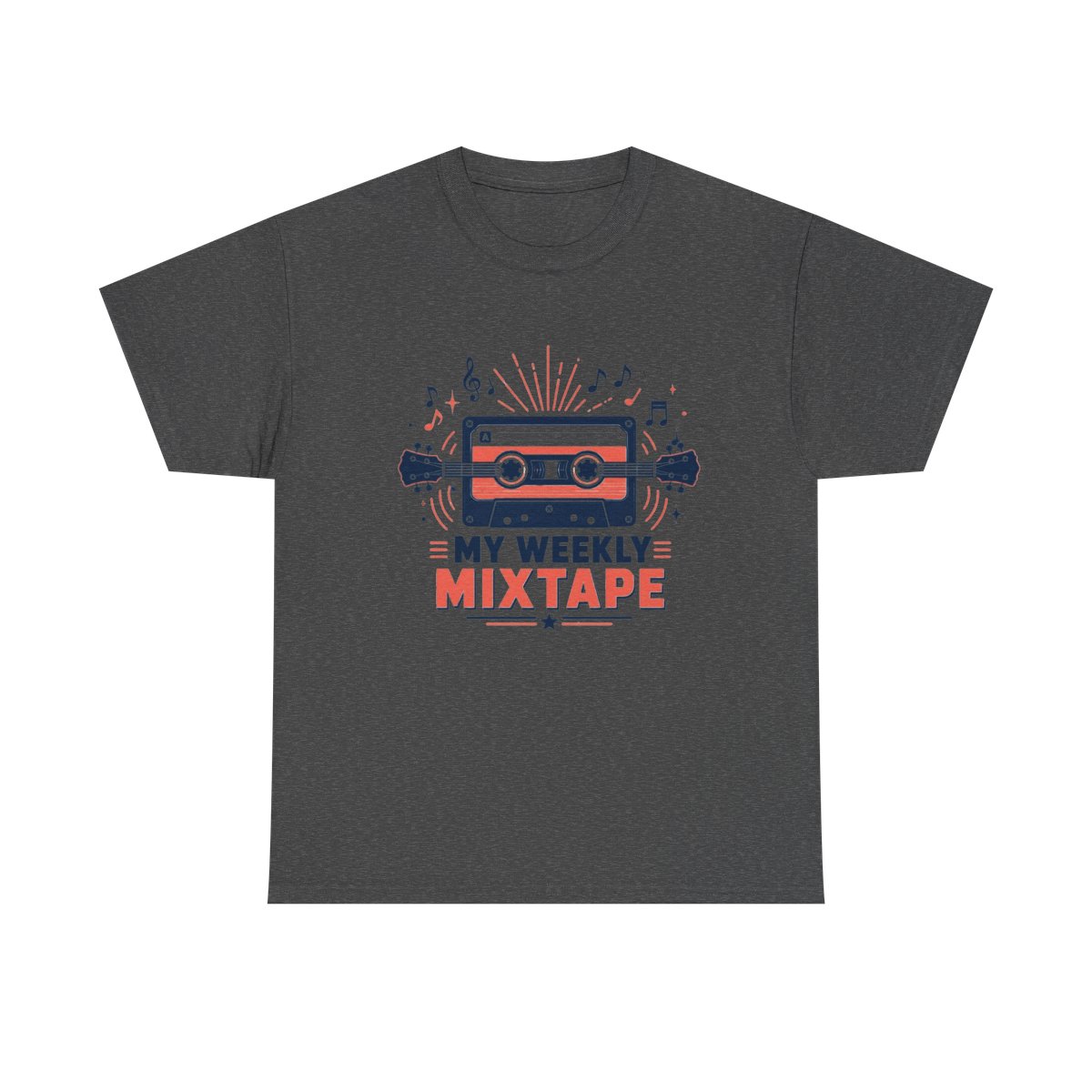 Mixtape "My Weekly Mixtape" Unisex Tee - alternate angle 2, merchandise