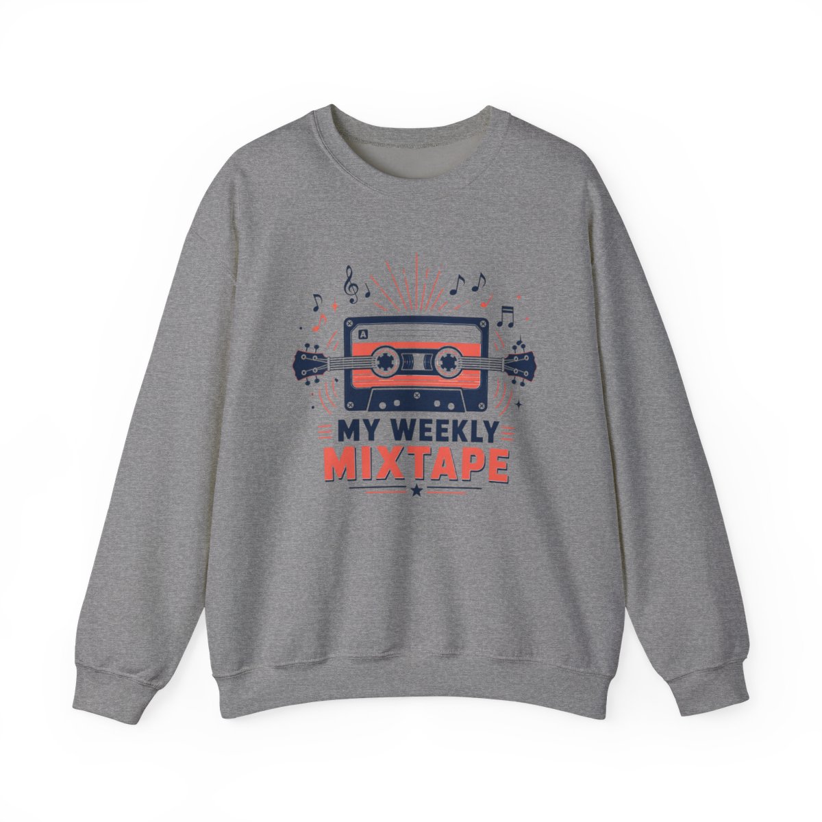 Mixtape "My Weekly Mixtape" Crewneck - alternate angle 2, merchandise