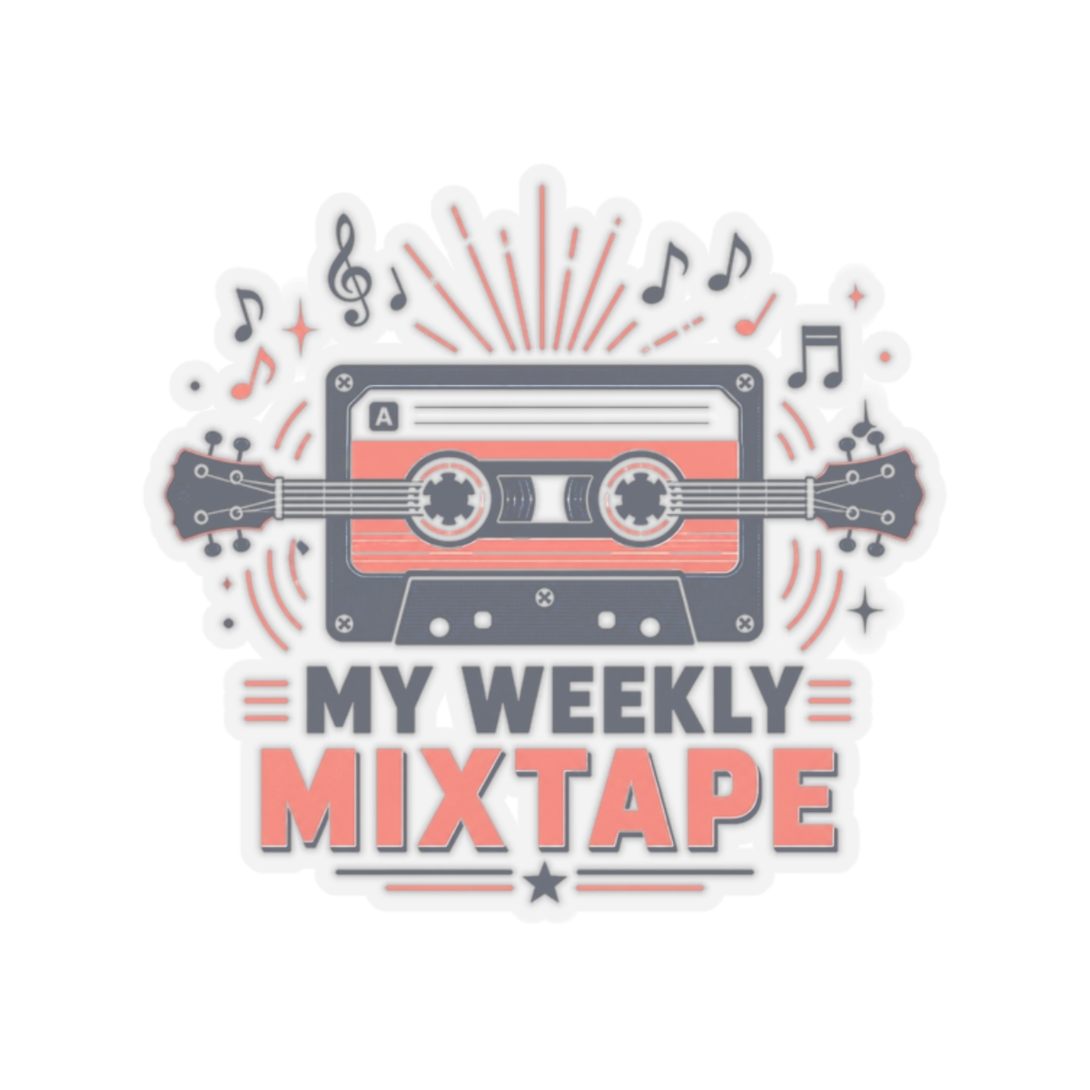 Mixtape "My Weekly Mixtape" Sticker