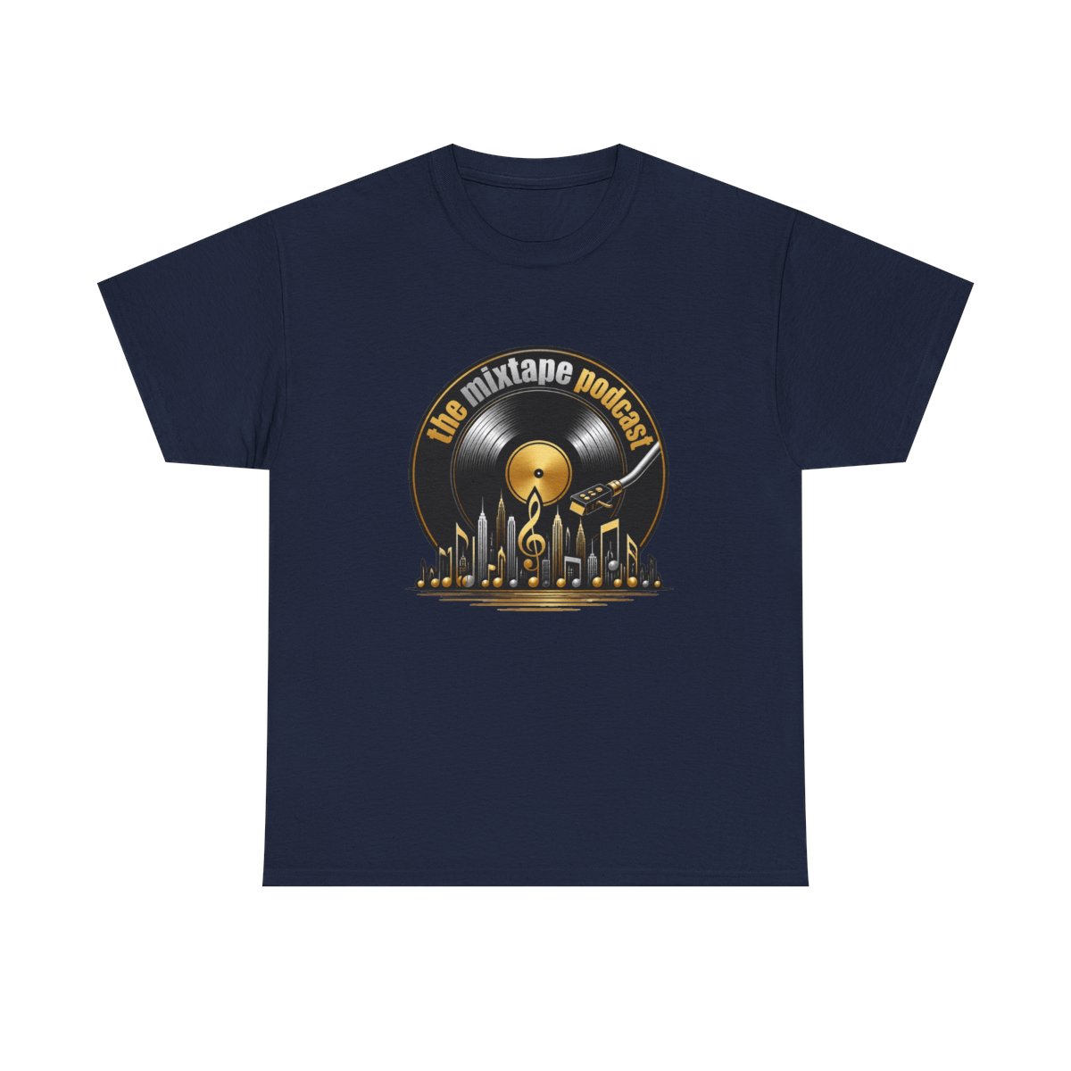 Mixtape "The Mixtape Podcast" Unisex Tee - alternate angle 3, merchandise