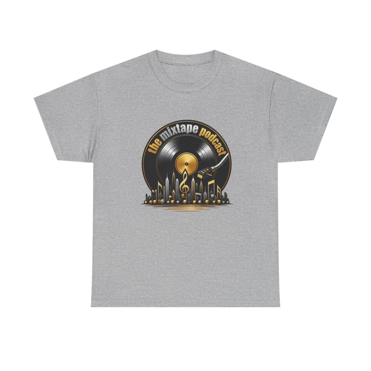 Mixtape "The Mixtape Podcast" Unisex Tee - alternate angle 2, merchandise