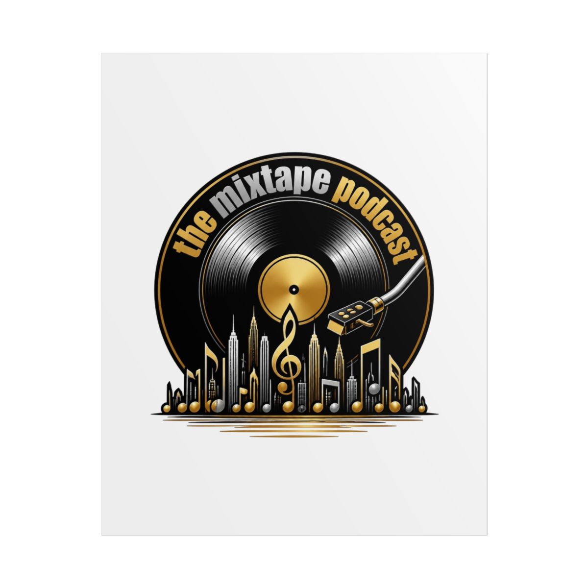 Mixtape "The Mixtape Podcast" Poster - Official Posters & Wall Art merchandise