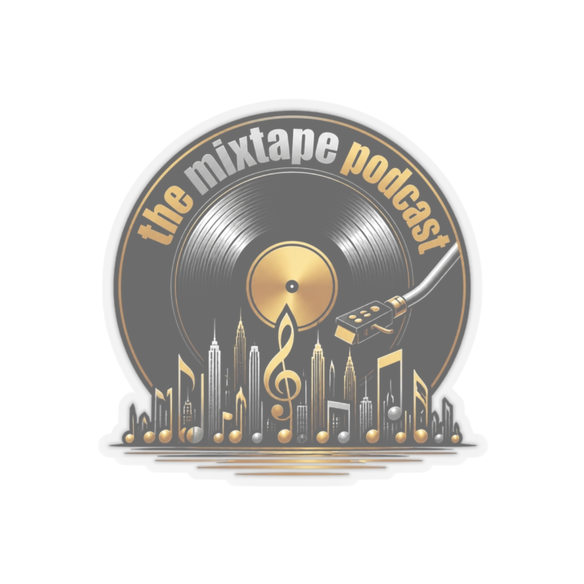 Mixtape "The Mixtape Podcast" Sticker