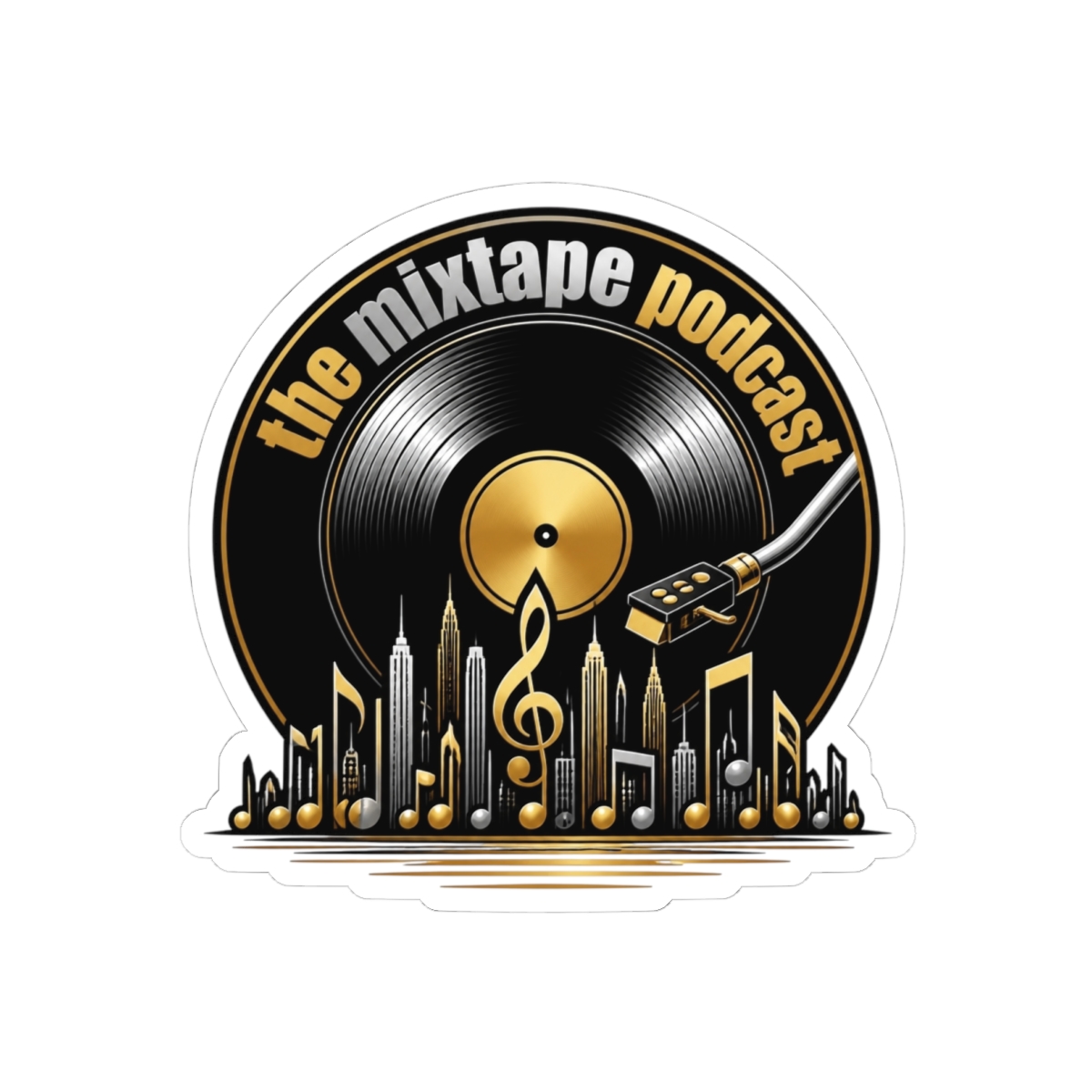 Mixtape "The Mixtape Podcast" Sticker - Official Stickers merchandise