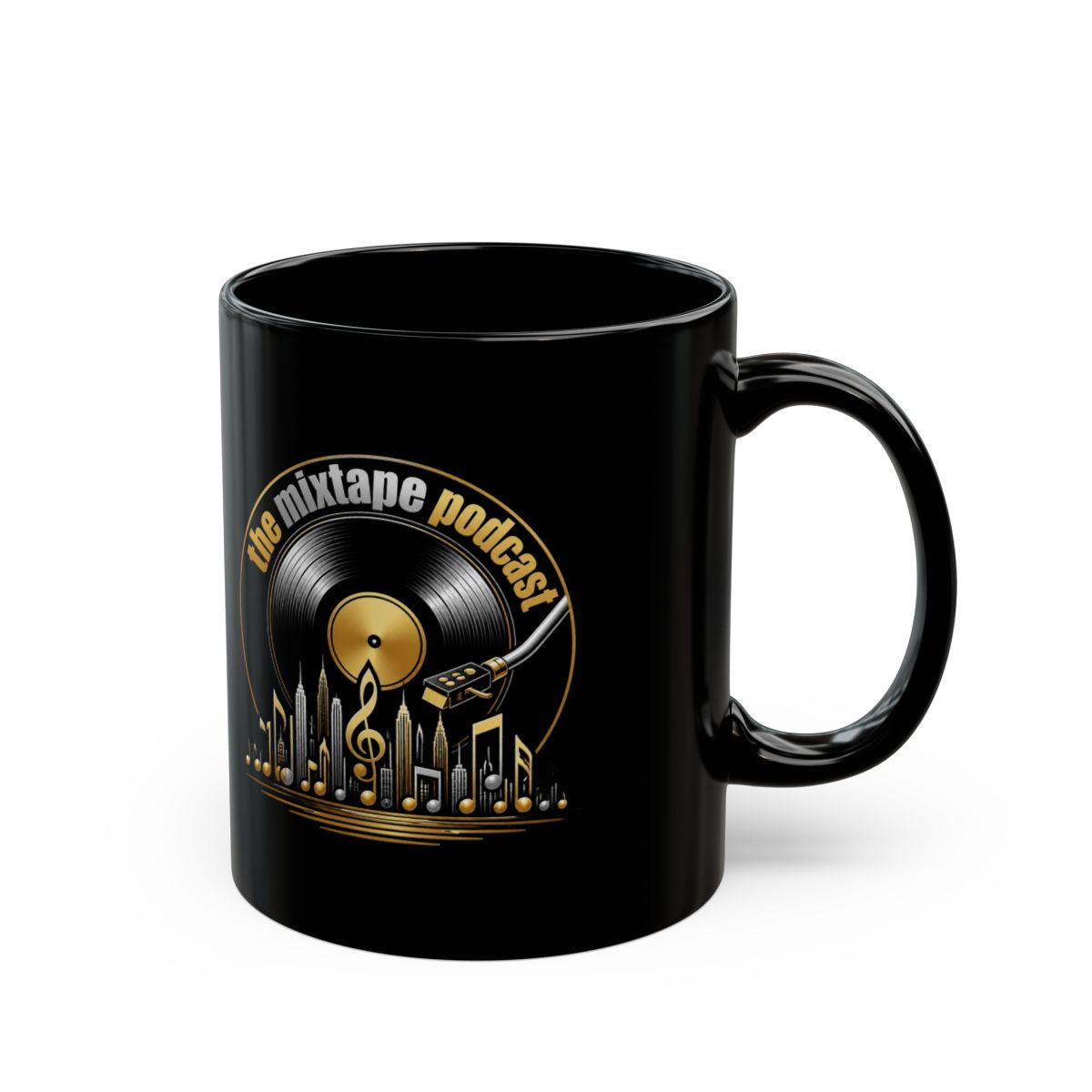 Mixtape "The Mixtape Podcast" Black Mug