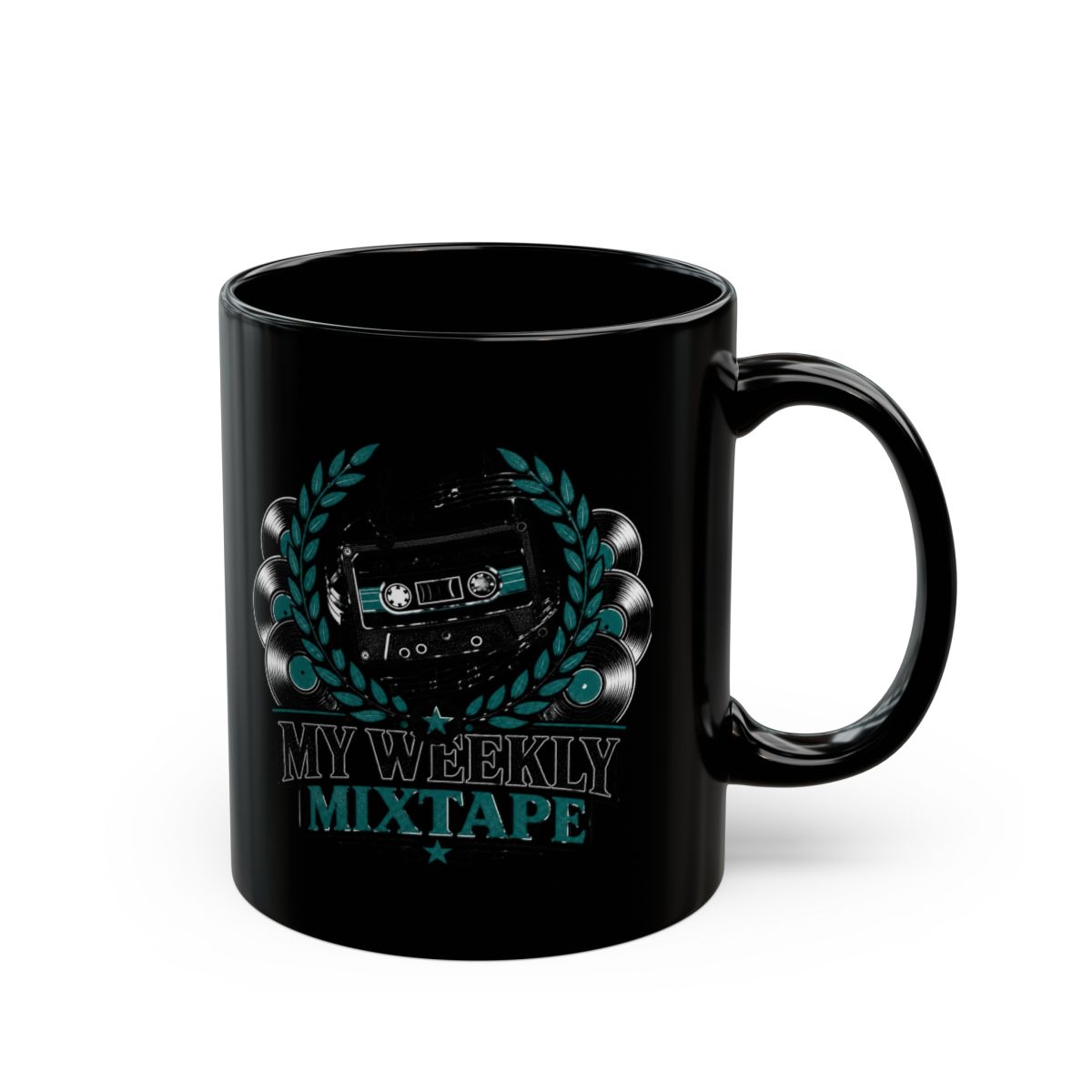 Mixtape "My Weekly Mixtape" Black Mug