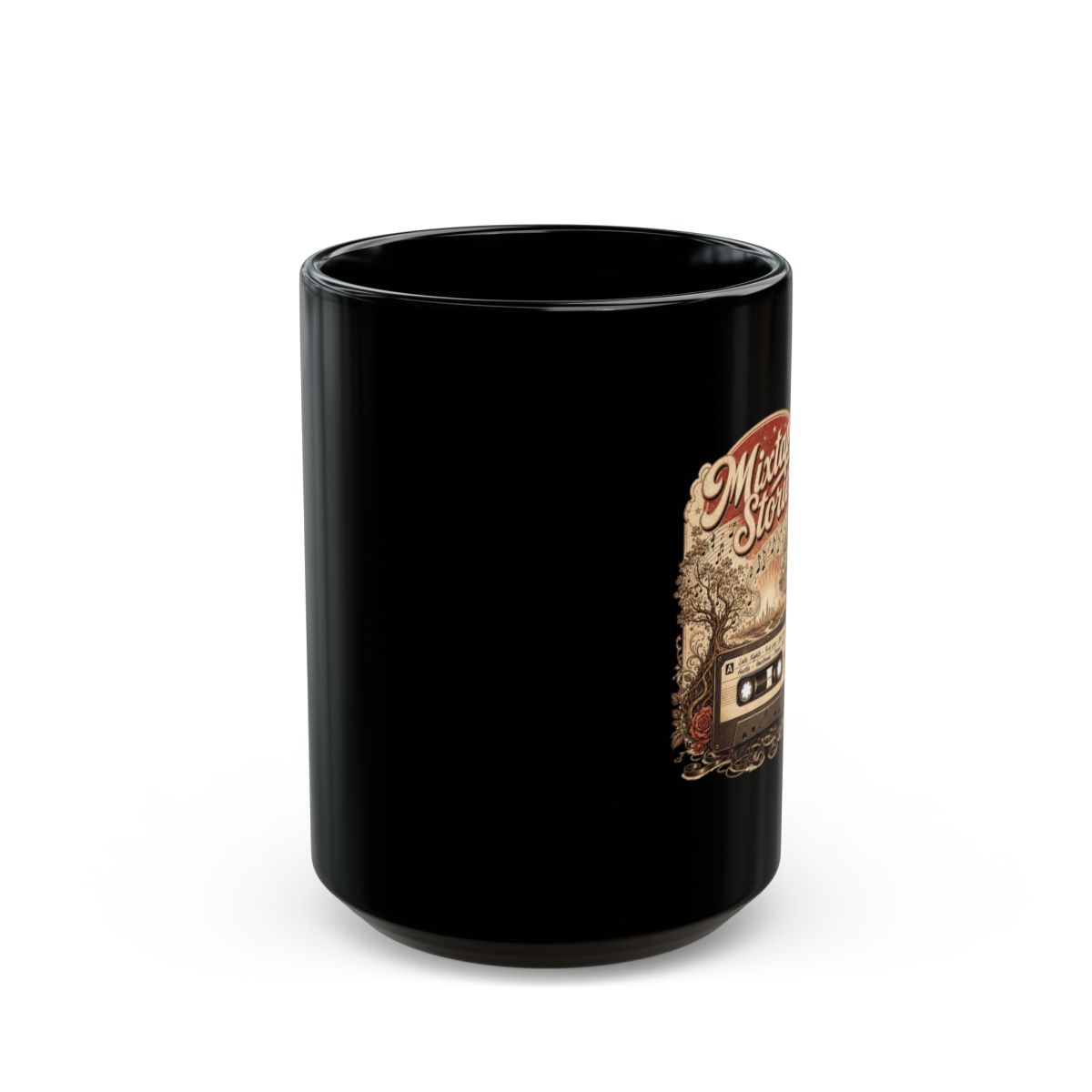 Mixtape "Mixtape Stories" Black Mug - alternate angle 2, merchandise