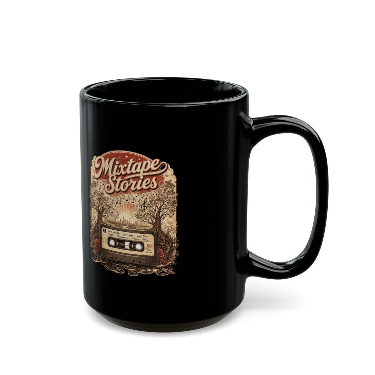 Mixtape "Mixtape Stories" Black Mug