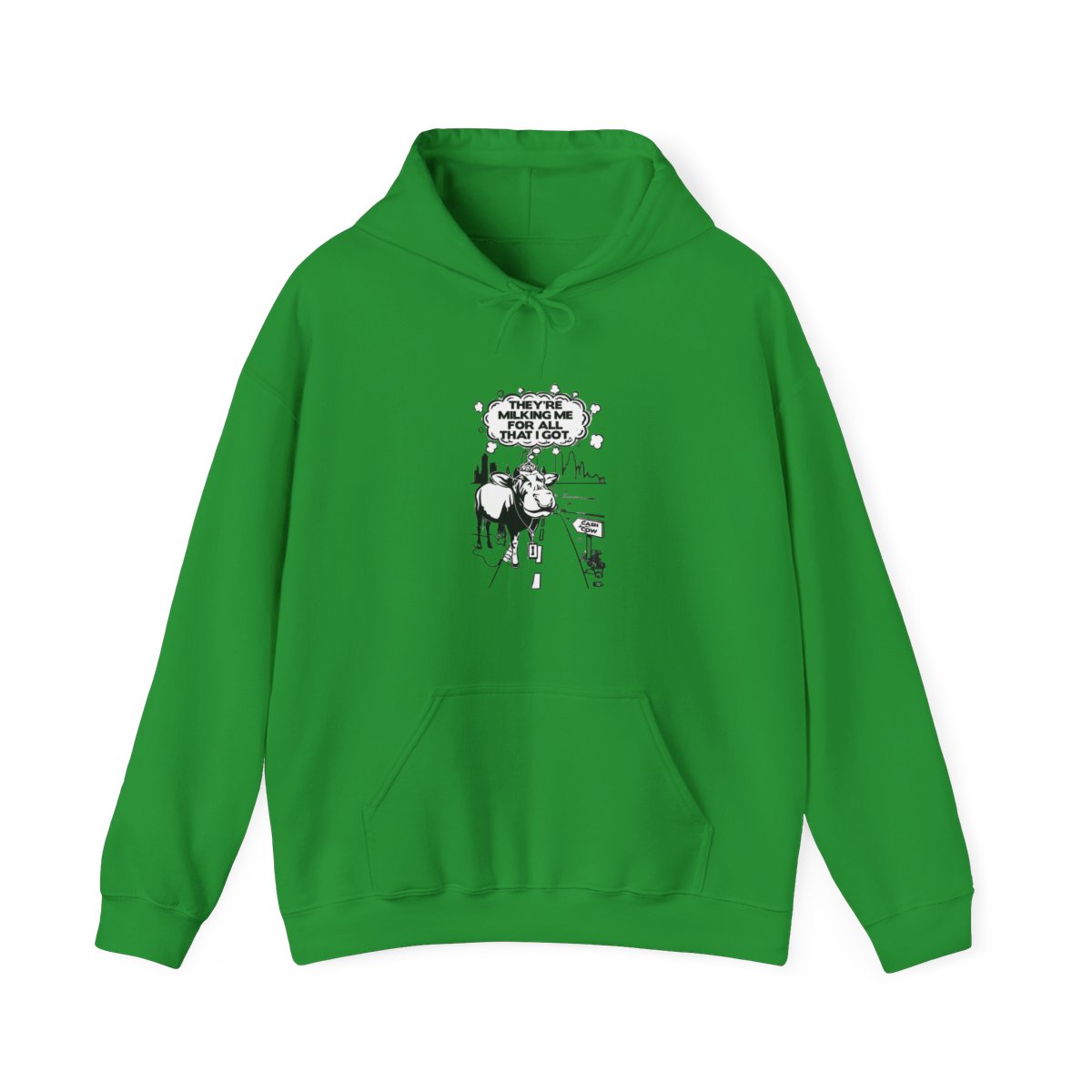 The NAH Mixtape Merch Hoodie - alternate angle 2, merchandise