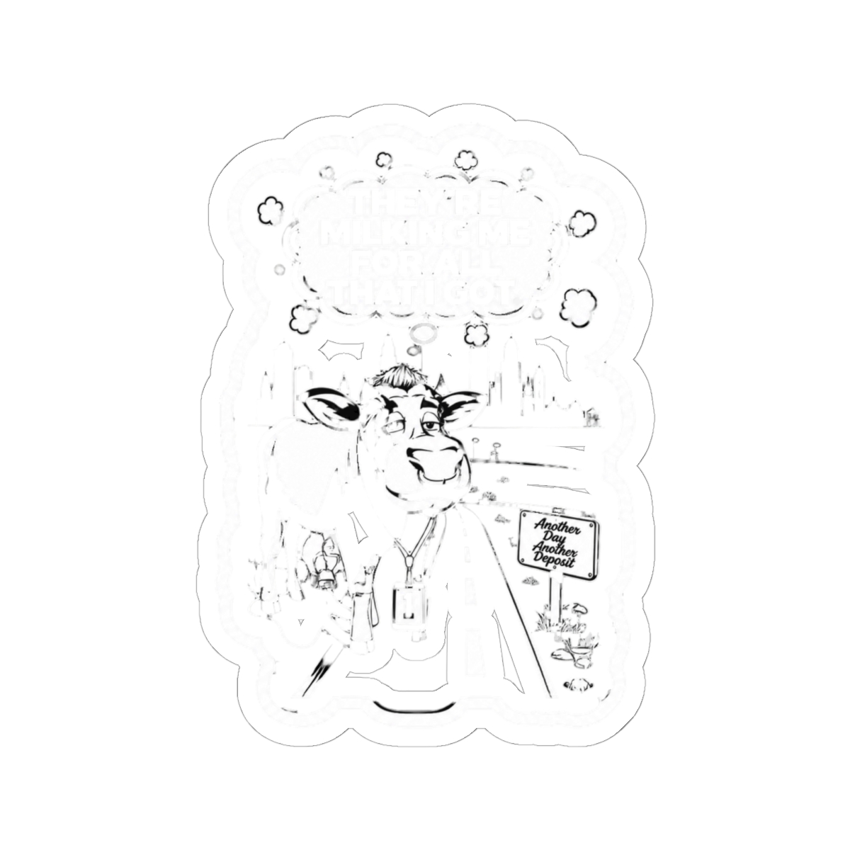 The NAH Mixtape Merch Sticker