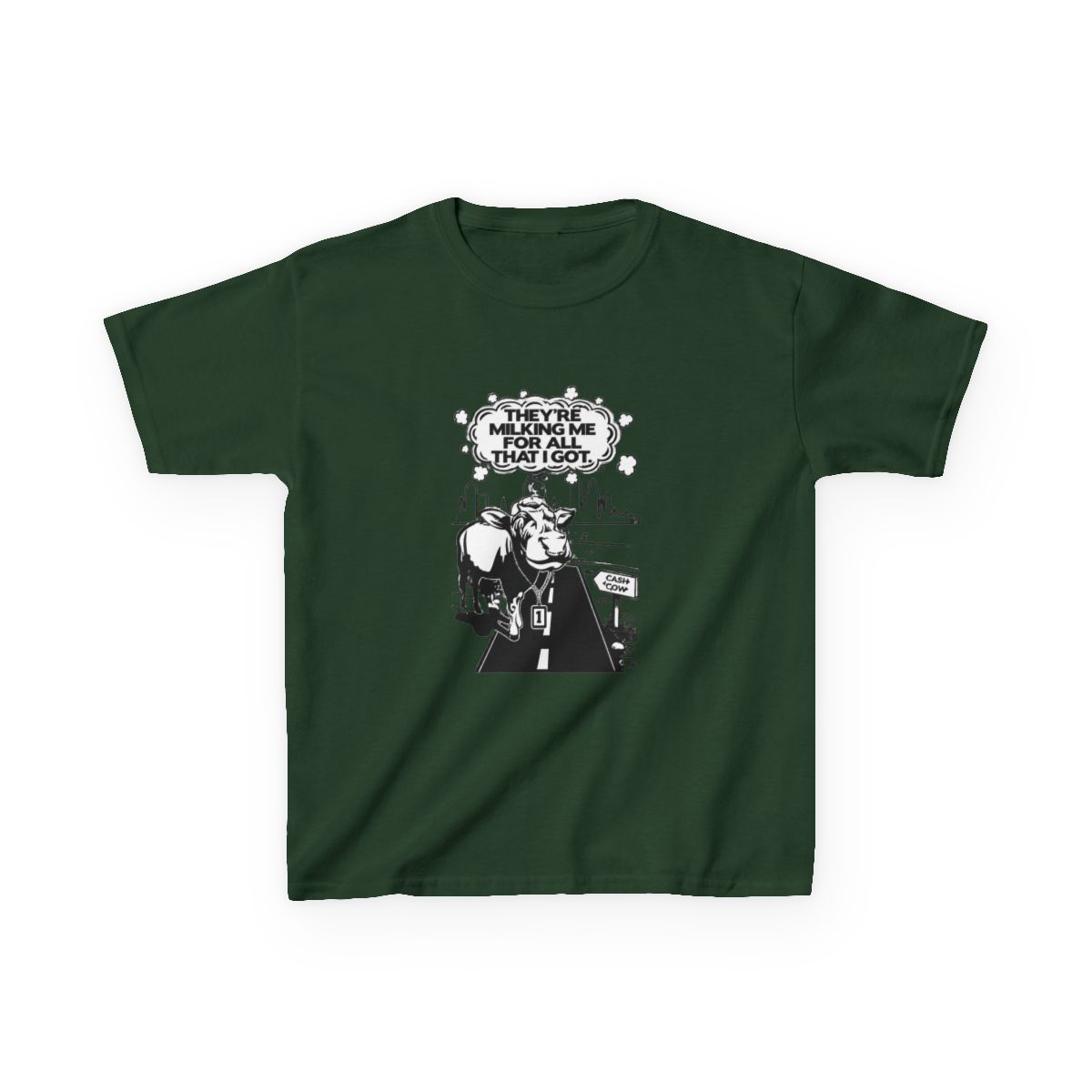 The NAH Mixtape Merch Kids T-Shirt - alternate angle 3, merchandise