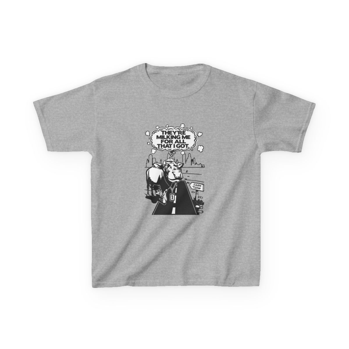 The NAH Mixtape Merch Kids T-Shirt - alternate angle 2, merchandise