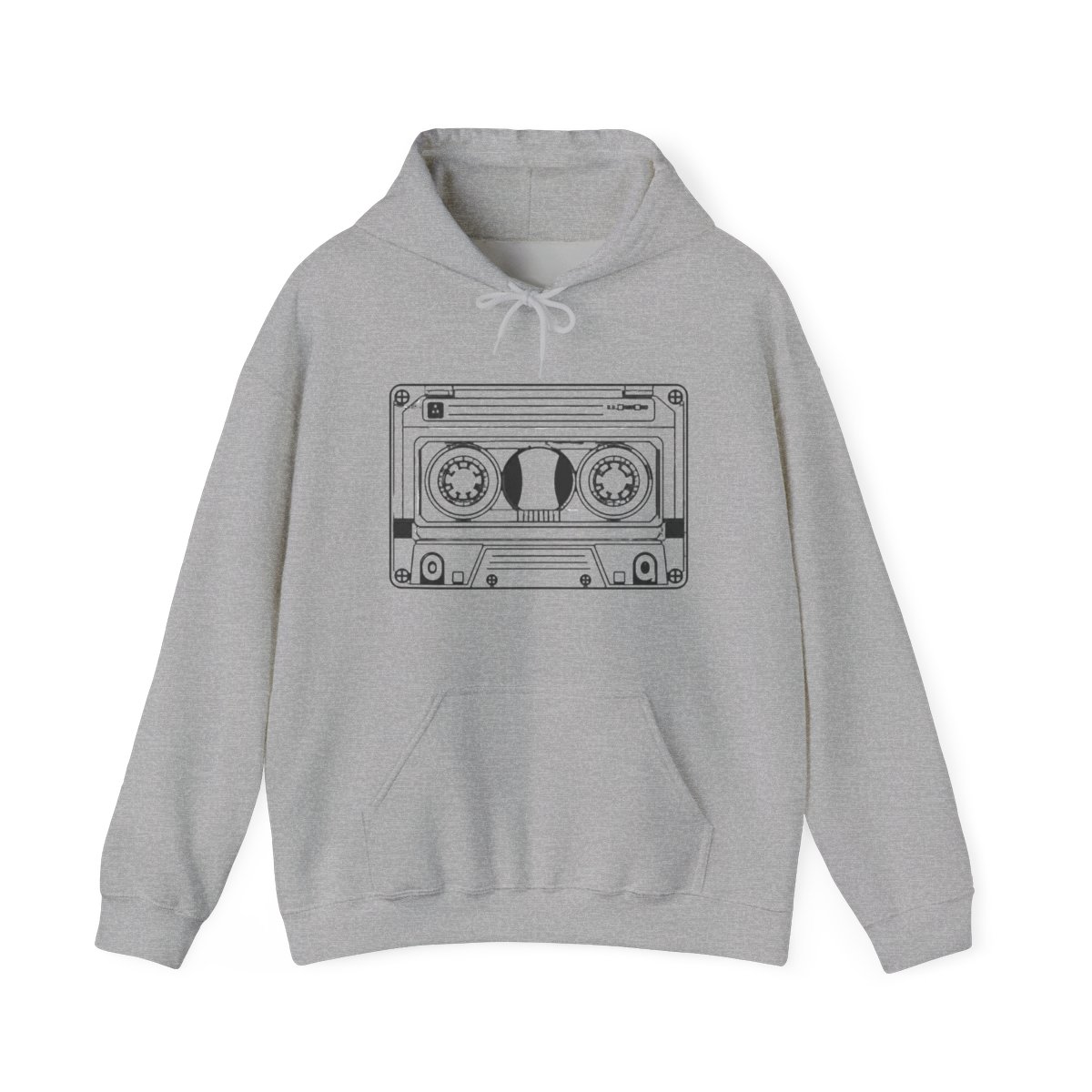 Retro 80s Mixtape Minimal Line Art Design - alternate angle 2, merchandise