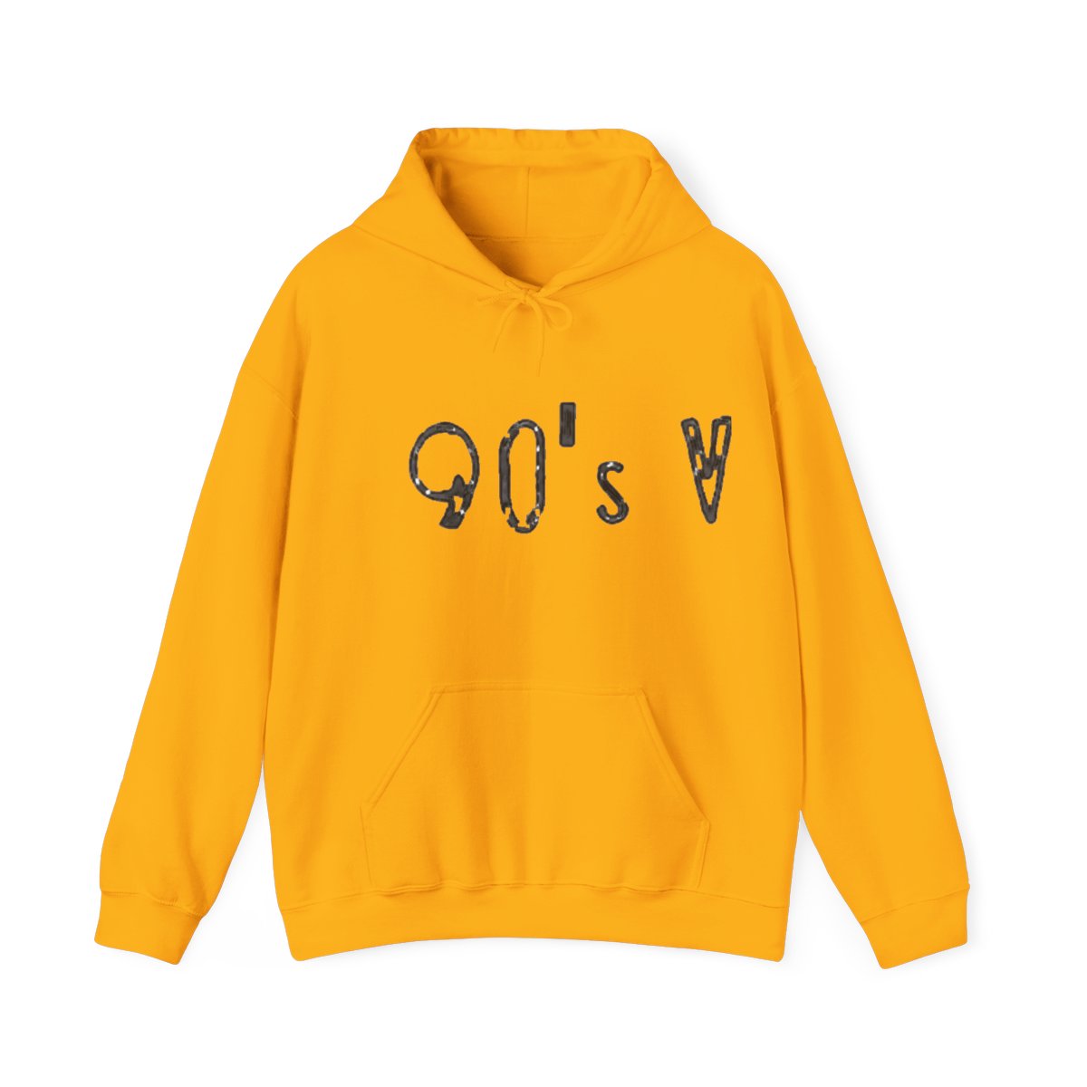 90s Mixtape Two Tone Hoodie - alternate angle 2, merchandise