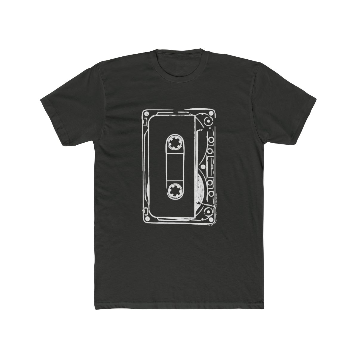Love Retro Mixtape 80's Blank Cassette Tape Gift T Shirt - alternate angle 3, merchandise