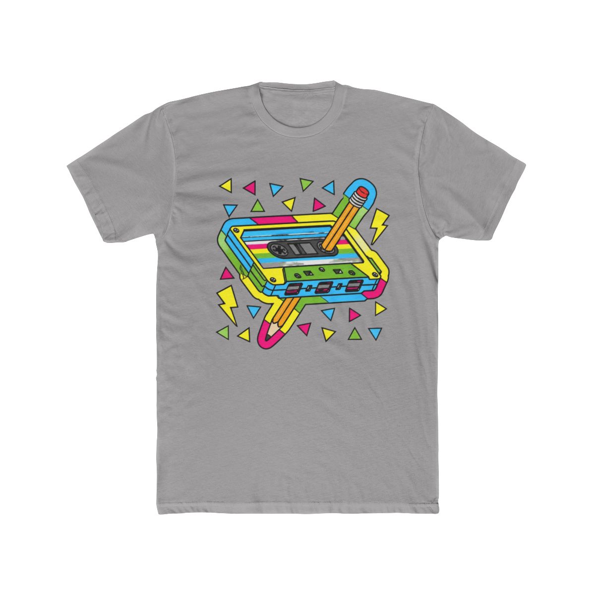 Vintage Cassette Tape Pencil 80s 90s Retro Music Mixtape T Shirt