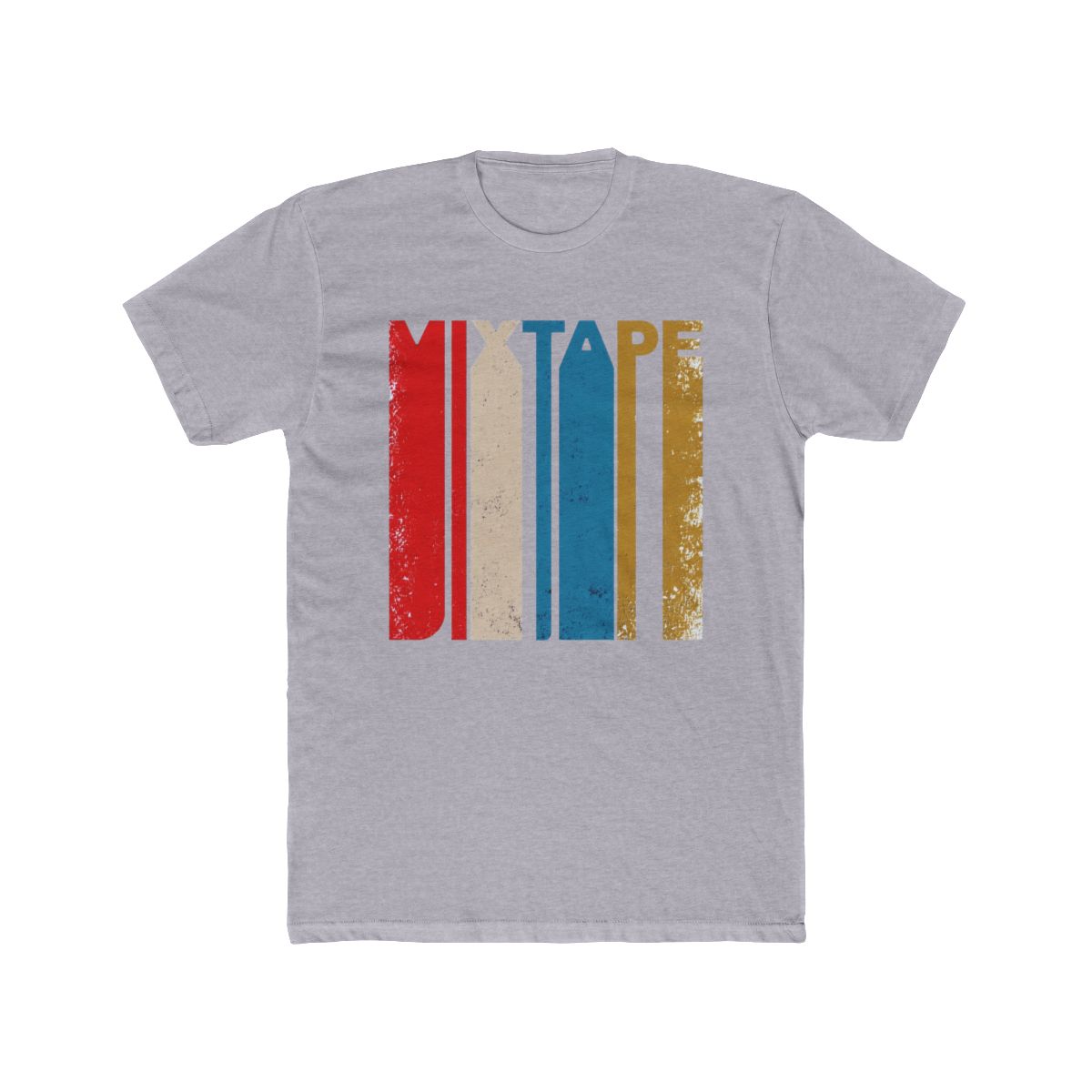 Vintage Style Mixtape Music T Shirt - alternate angle 3, merchandise