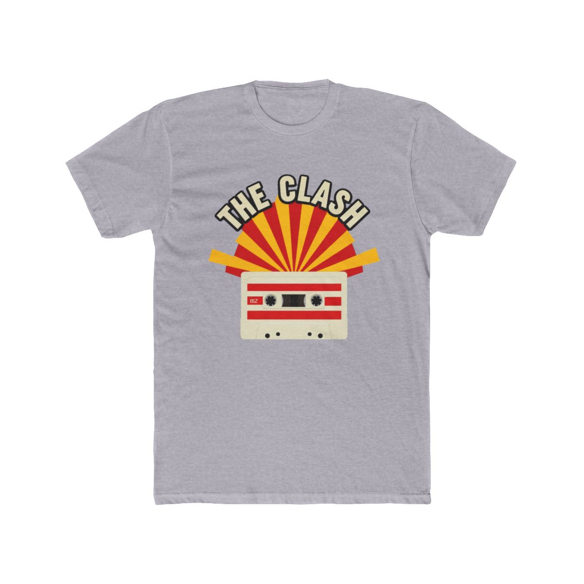 The Clash Mixtape Retro T Shirt - alternate angle 3, merchandise