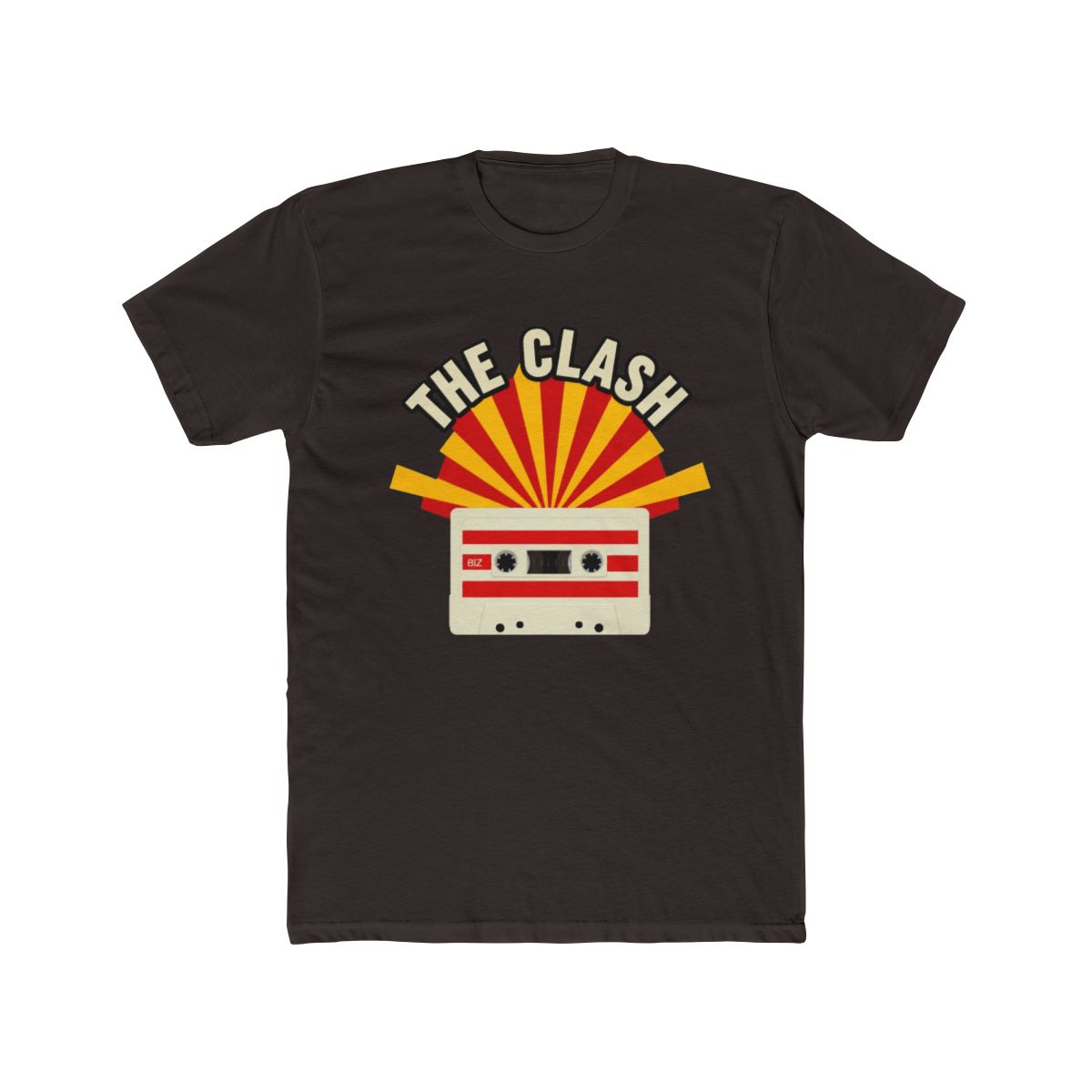 The Clash Mixtape Retro T Shirt - alternate angle 2, merchandise