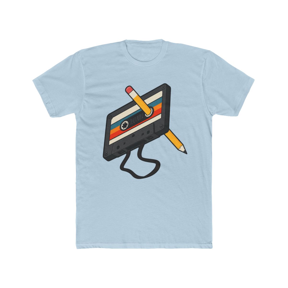 Retro Cassette Tape Pencil 80s 90s Music Mixtape - alternate angle 5, merchandise
